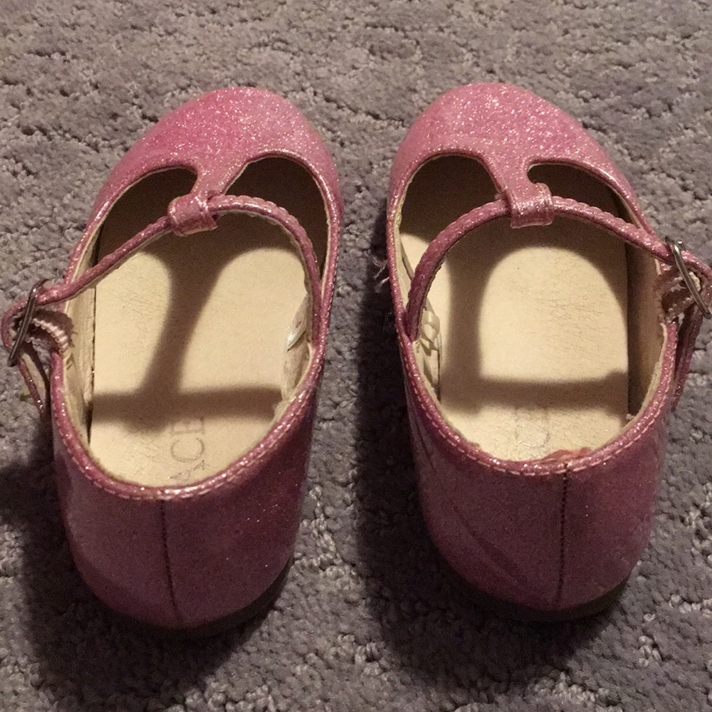 5 for $25 💖Cutesy TCP Pink Glitter Maryjanes - Picture 2 of 2